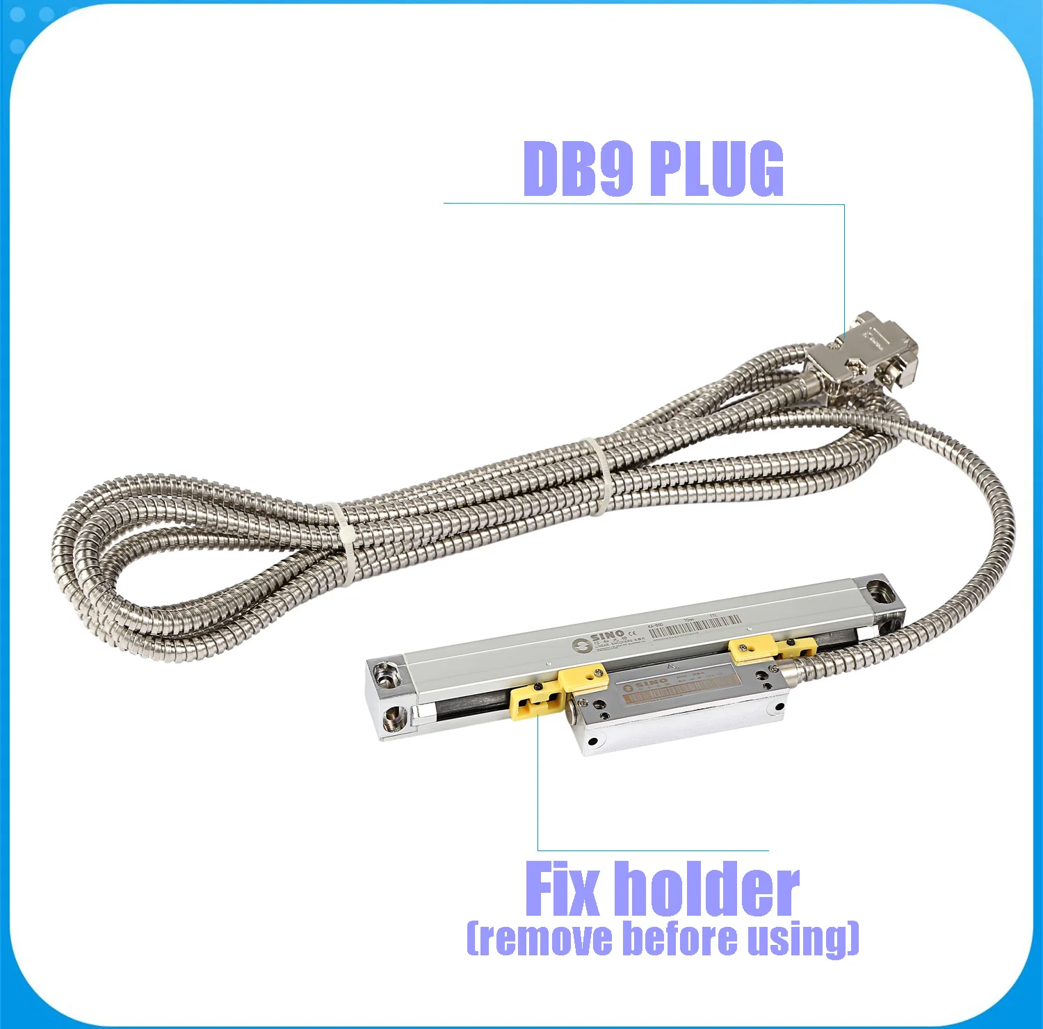 Imagem -03 - Régua de Grade Óptica Sino-fina Slim Dro Linha de Escala Linear Ka500 1um 0.001 mm Ttl 70 mm 120 mm 270 mm 320 mm 370 mm 420 mm 470 Milímetros
