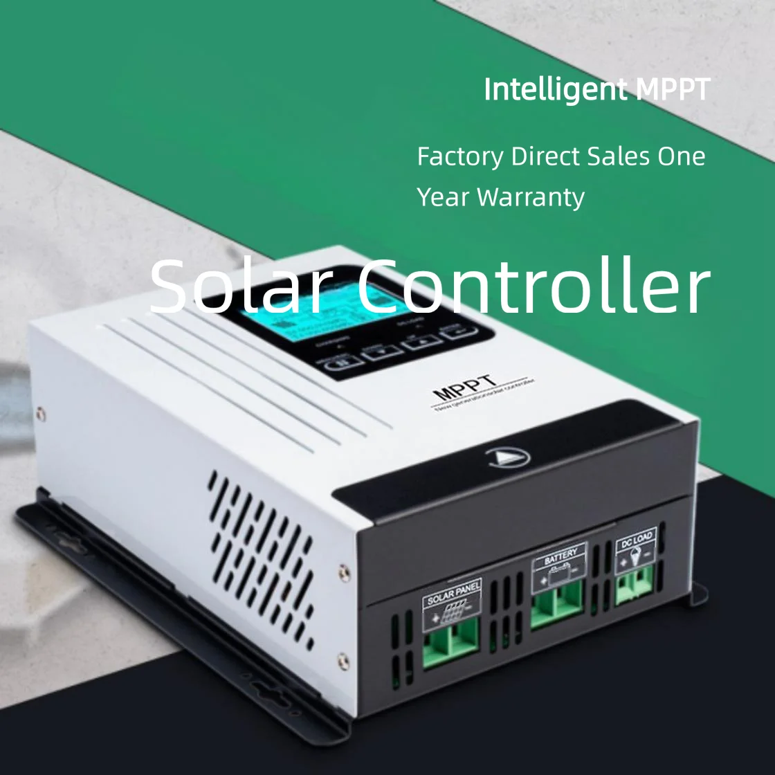 MPPT Solar Charge Controller 12V 24V 48V 96V Auto Universal 40A 60A 80A 100A LCD Regulator for Lead-Acid Lithium