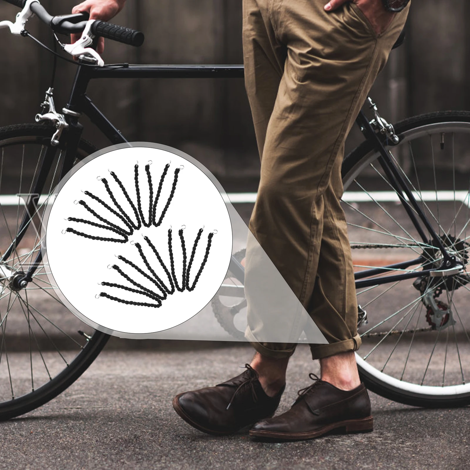 

10 шт. эластичные ремни для ног, нейлоновые брюки, ремень для ног для улицы, многофункциональные крепления, ремни на щиколотке для пеших прогулок, велоспорта, альпинизма