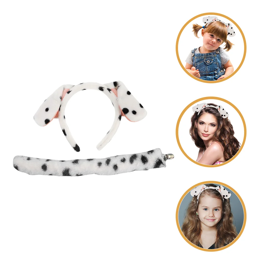 

Puppy Headband Pet Dog Costume Party Propeller for Cosplay Fabric Props Child Ears