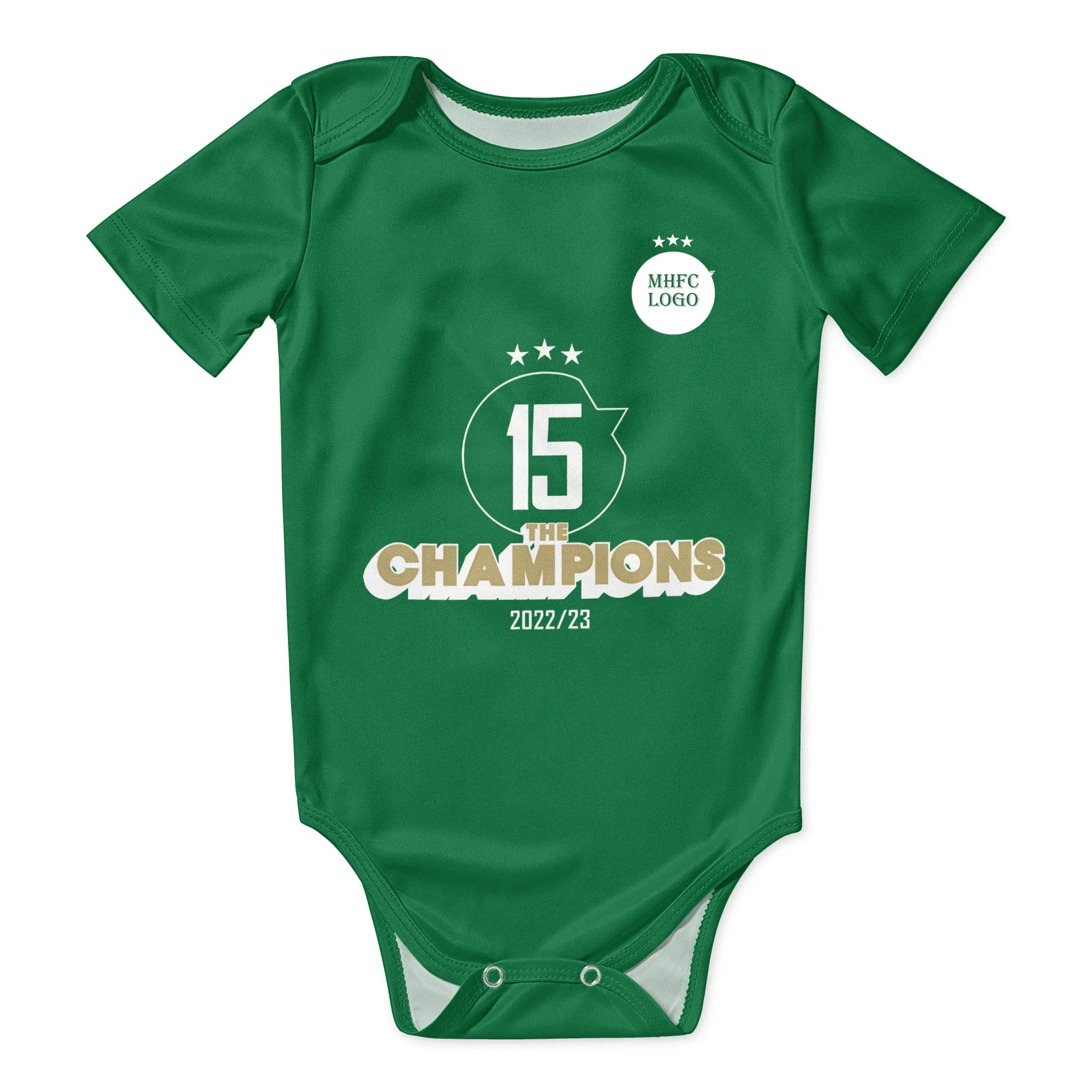 Maccabi MHFC Haifa Green Apes Baby Bodysuit Unisex Shirt Newborn Onesie Boy Girl Undershirt Outfit Baby Romper
