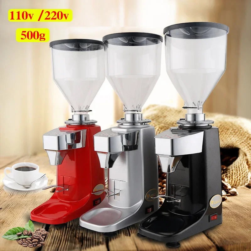 Electric Coffee Grinder 220V /110v Professional Coffee Grinder SD-921L Electric Italian Quantitative Grinding Machine