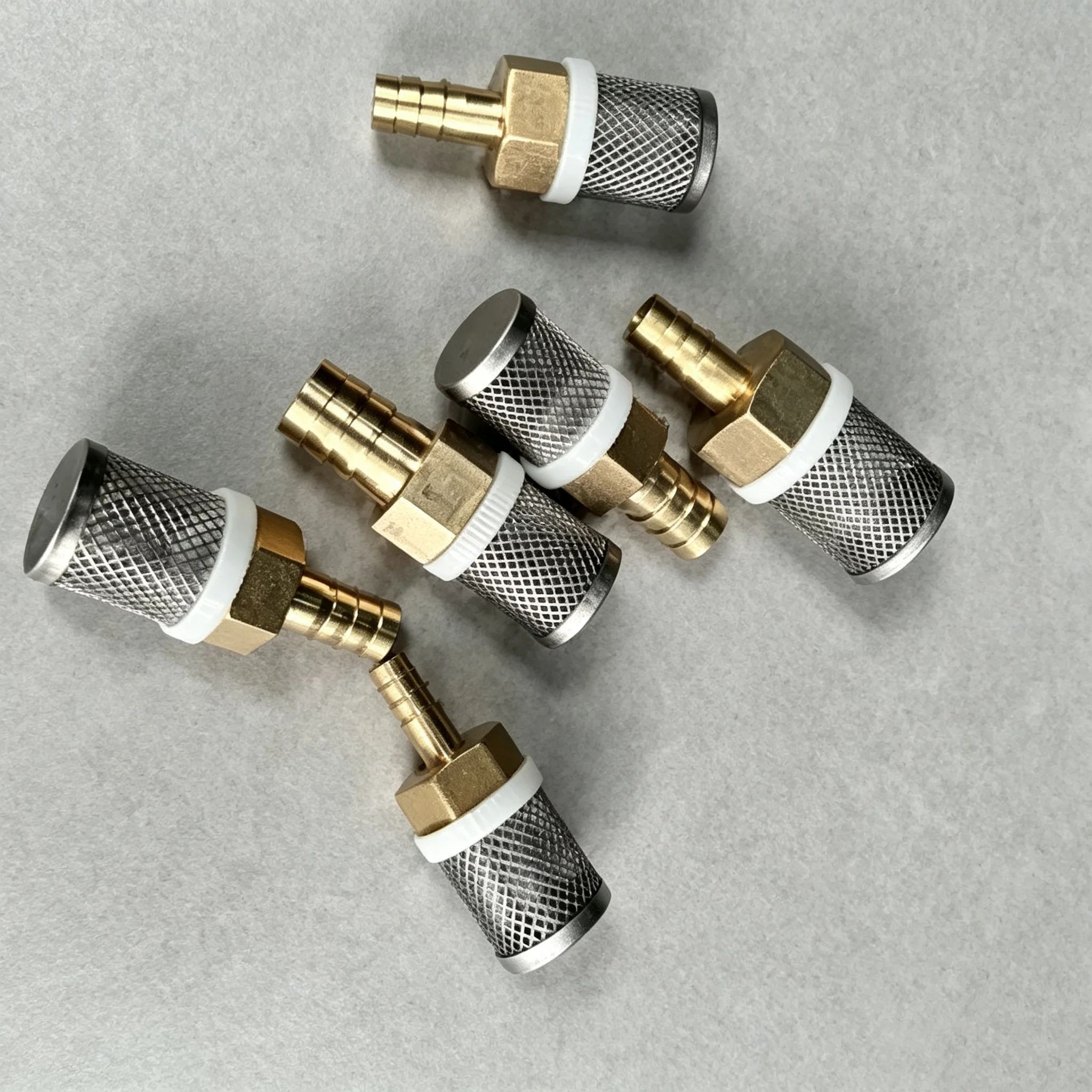 Stainless Steel Mesh Filter 6-19mm Garden Irrigation Pump Protection Brass Water Cleaning Hose Guard for Outdoor Water Systems
