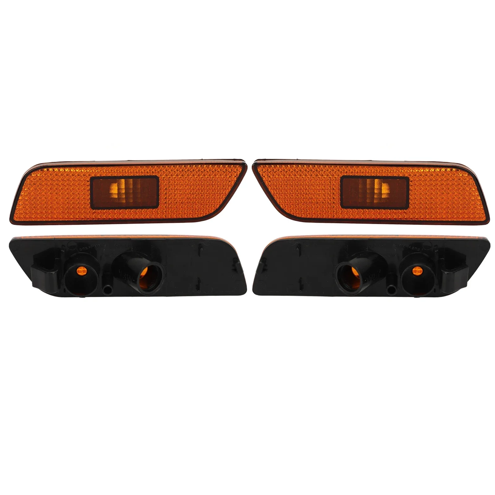 1 Pair of Front Marker Lamp Light 30744360 Left Right Side Marker Light Without Bulbs For Volvo S80 2002-2006