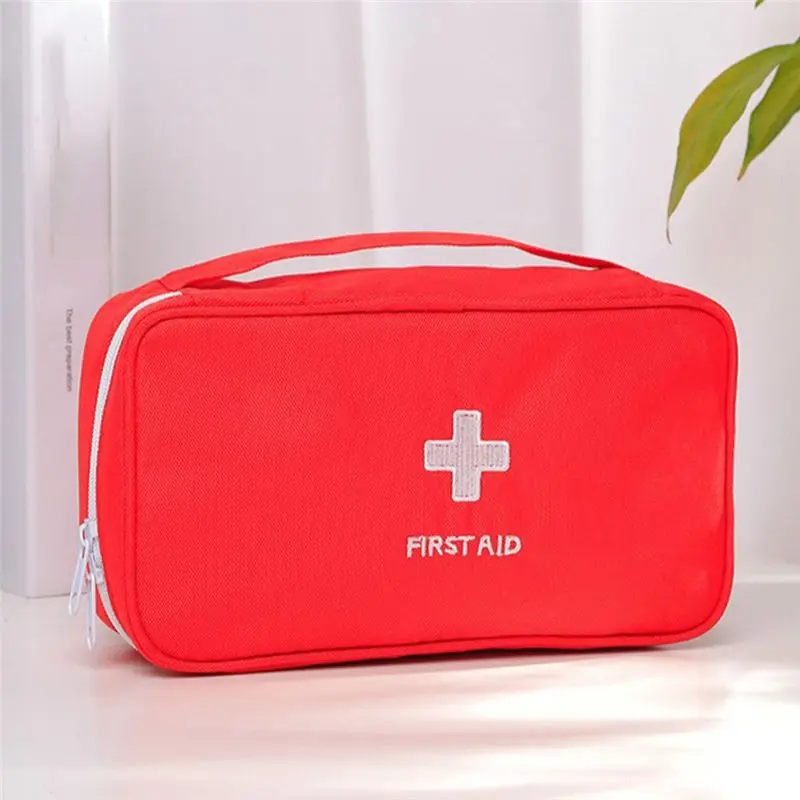 AEE4-First Aid Bag - First Aid Bag Empty Bag Mini Empty Storage Bag Portable Bag