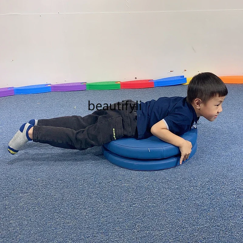 Sala de educación temprana, integración sensorial, disco giratorio, equipo de entrenamiento de coordinación, mesa de equilibrio vestibular, juguetes deportivos