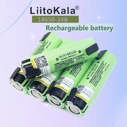 Liitokala NCR18650B 18650 3.7v 3400mah Lithium Rechargeable Battery Welding Nickel Sheet batteries