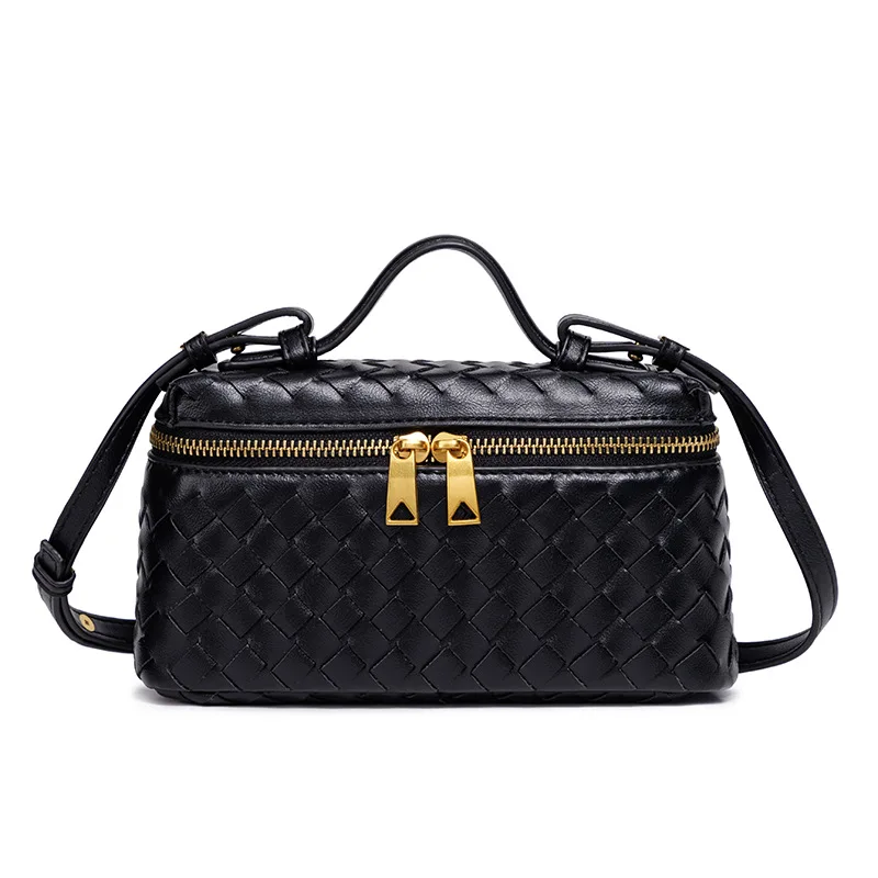

2025 New Arrivals Women's Handwoven Zipper - Trendy Multi-way Crossbody/Shoulder/Handbag, Artisanal Crafted