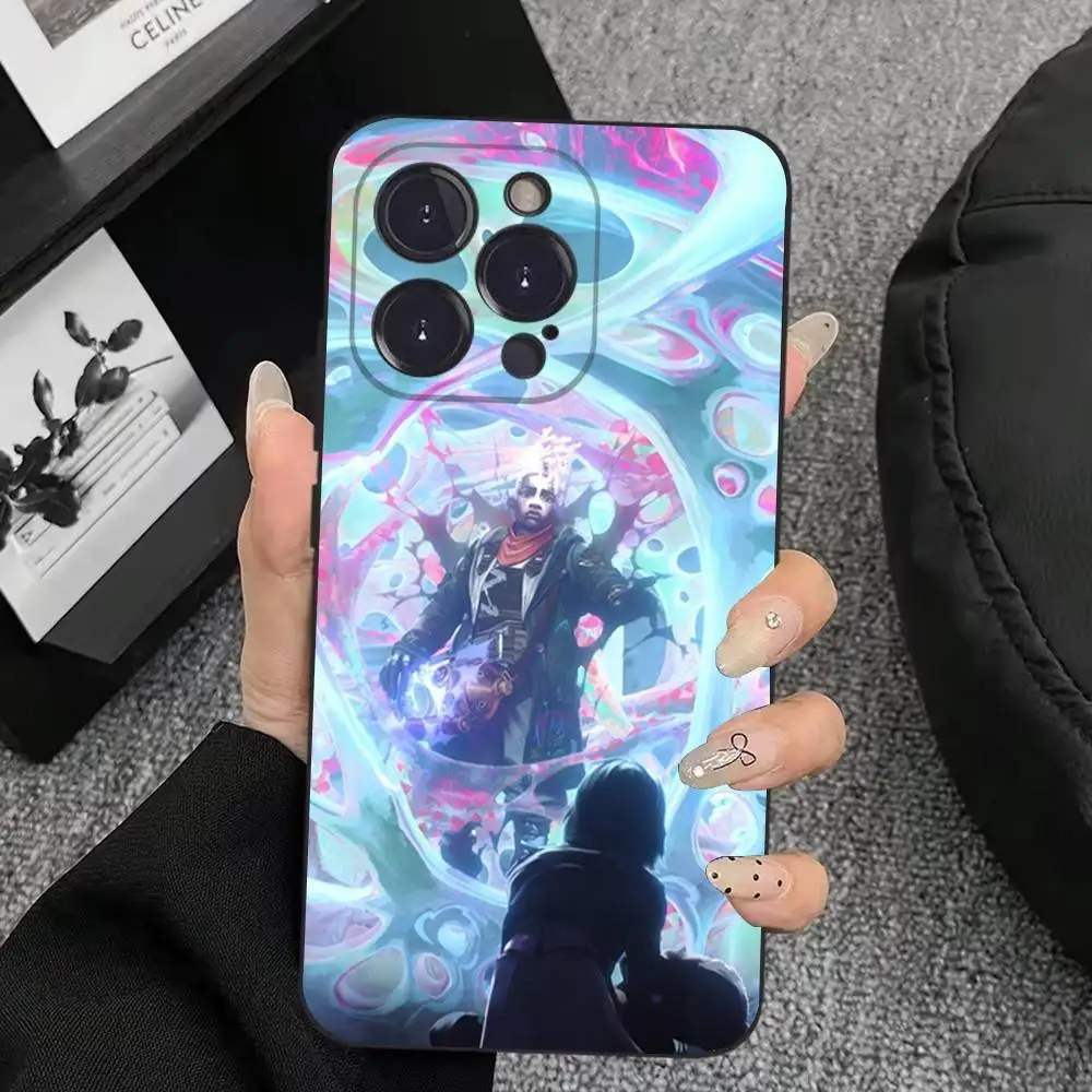 เคสโทรศัพท์ A-Arcane Viktor สำหรับ iPhone 17,16,15,14,13,12,11,Plus,Pro Max,XS,X,XR,SE,Mini,8,7, ซิลิโคนนิ่มสีดำ