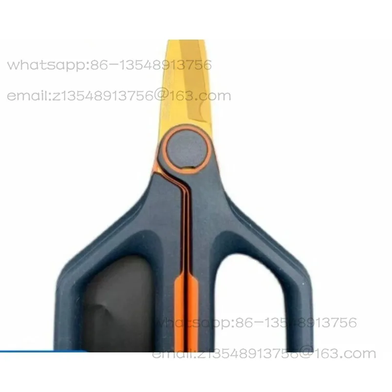 Electrical shears with two-component grip and wire shears, coated 140mm