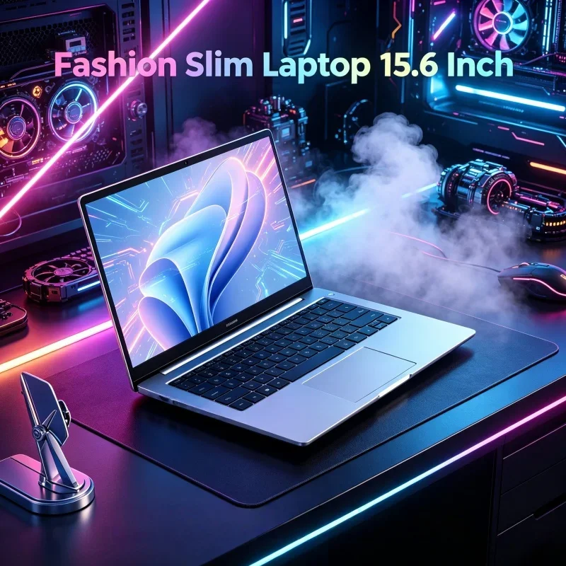 15.6 Inch Sturdy Portable Notebook Intel I9-9900 16GB/32GB RAM 2TB SSD Windows11 High Speed Laptop For Daily Game & Office Work