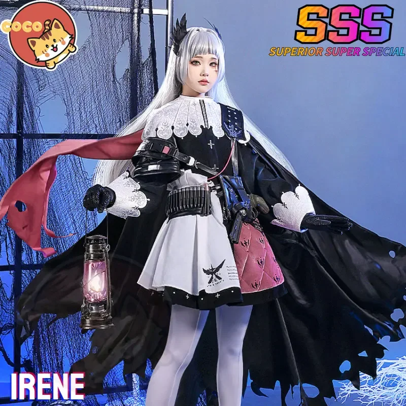 

CoCos-SSS Game Arknights Irene Cosplay Costume Game Cos Arknights Stultifera Navis Cosplay Irene Costume and Cosplay Wig