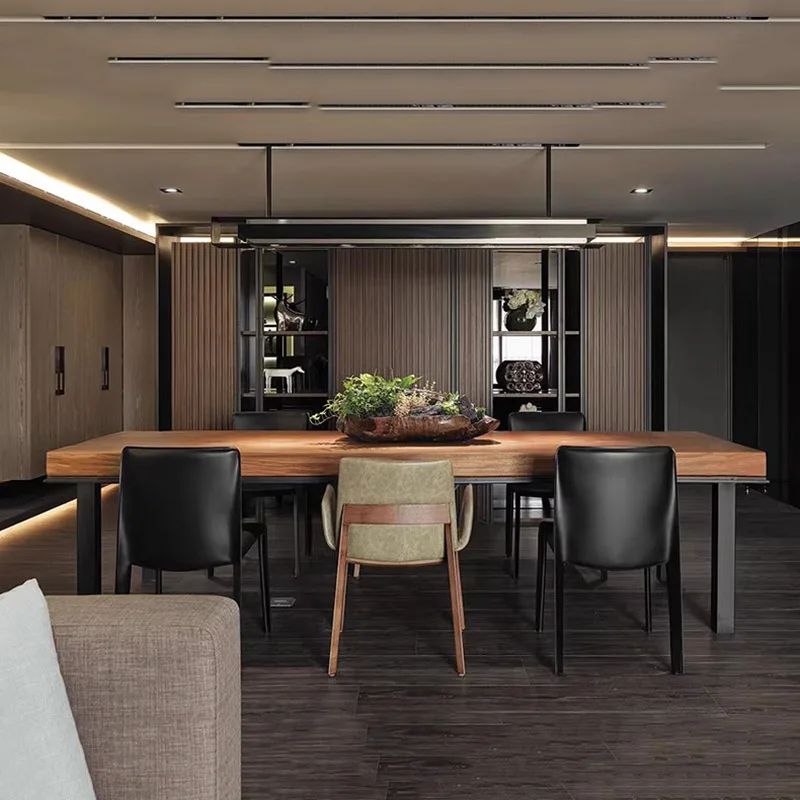 

Nordic Kitchen Dining Table Coffee Restaurant Extending Modern Modern Reception Space Saving Mesas De Jantar Kitchen Furniture