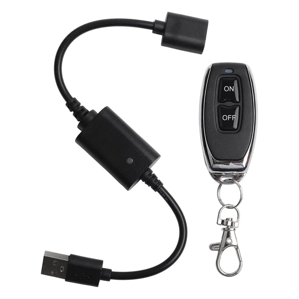 A56K DC5V 433Mhz USB Wireless Remote Control Switch Driver Power on OFF for LED Light Strip Reading Lamp Light Fan
