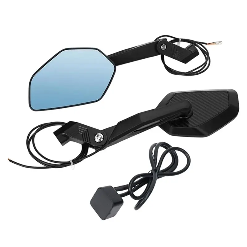 Motorcycle BSD Rearview Mirror 24G Radar Lane Change Assist