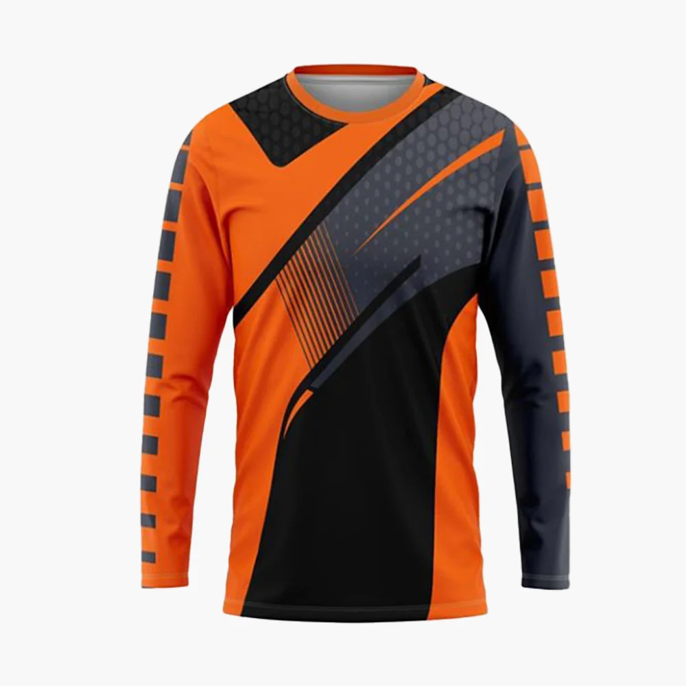 Herren-Radsportbekleidung, Dinosaurier-Print, Mountainbike-T-Shirt, MTB-Radsportbekleidung, BMX-Motorradbekleidung, lange Übergrößen – Detail 15