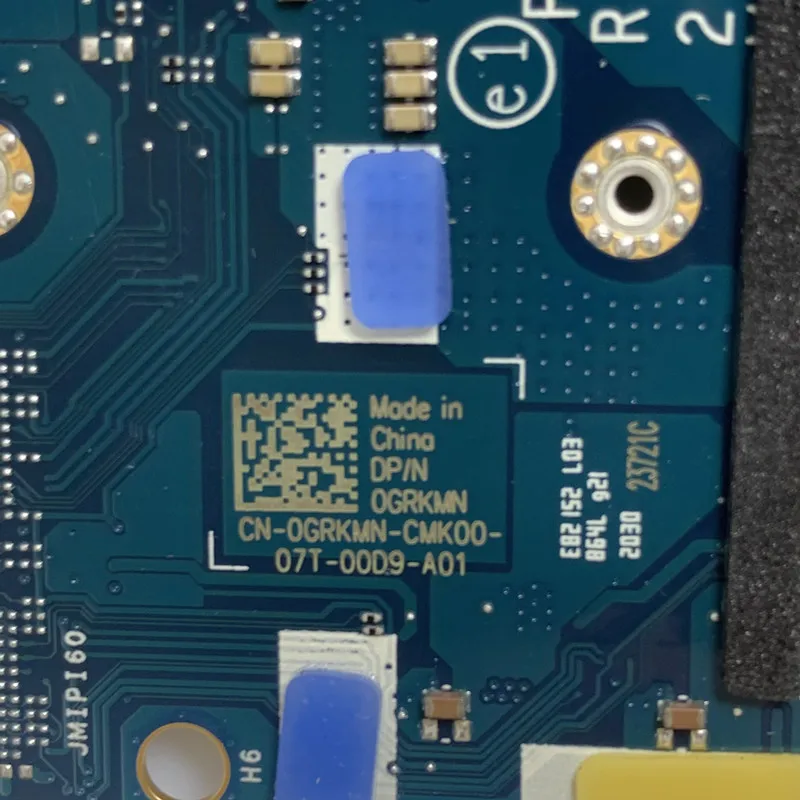 

For DELL 9300 Mainboard CN-0GRKMN 0GRKMN GRKMN With SRG0N I7-1065G7 CPU FDQ30 LA-H811P Laptop Motherboard 100% Fully Tested Good