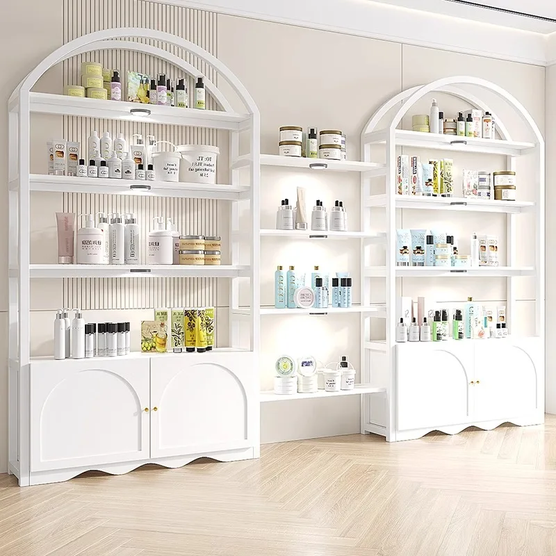 

Cosmetics Display Cabinet Nail Polish Jewelry Product Cabinet Maternal and Infant Store Skin Care Products Beauty Salon Product