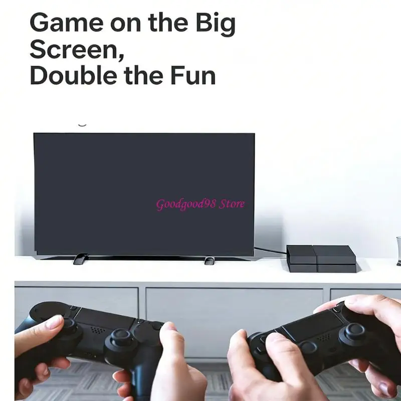 DVI 24+5 Splitter Adapter 1 Input 2 Output Provides Clear 1080P Video On Double Screens Easy Installation Plugs and Play