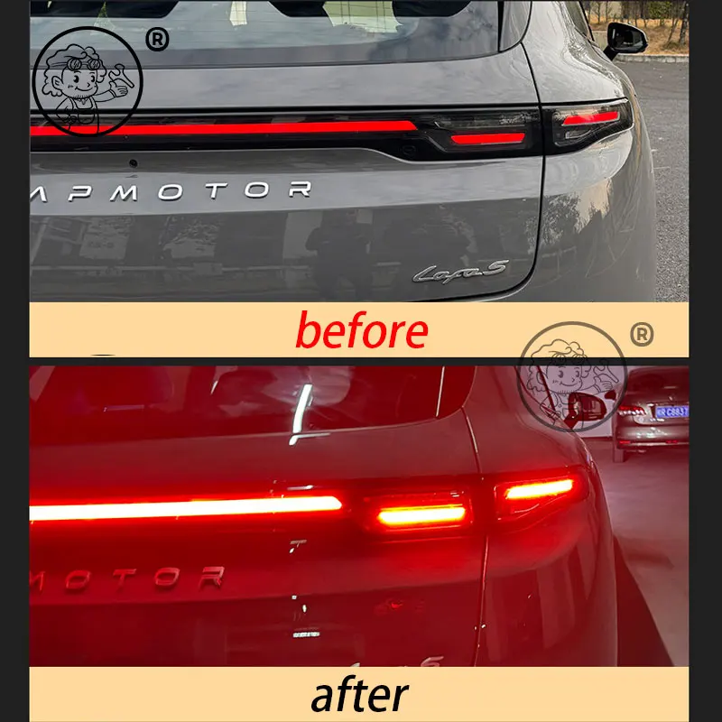 For Leapmotor B05 2026 2027 Turn signal taillight trunk brake light high-mounted stop Lamp Strobe modification Car accessories