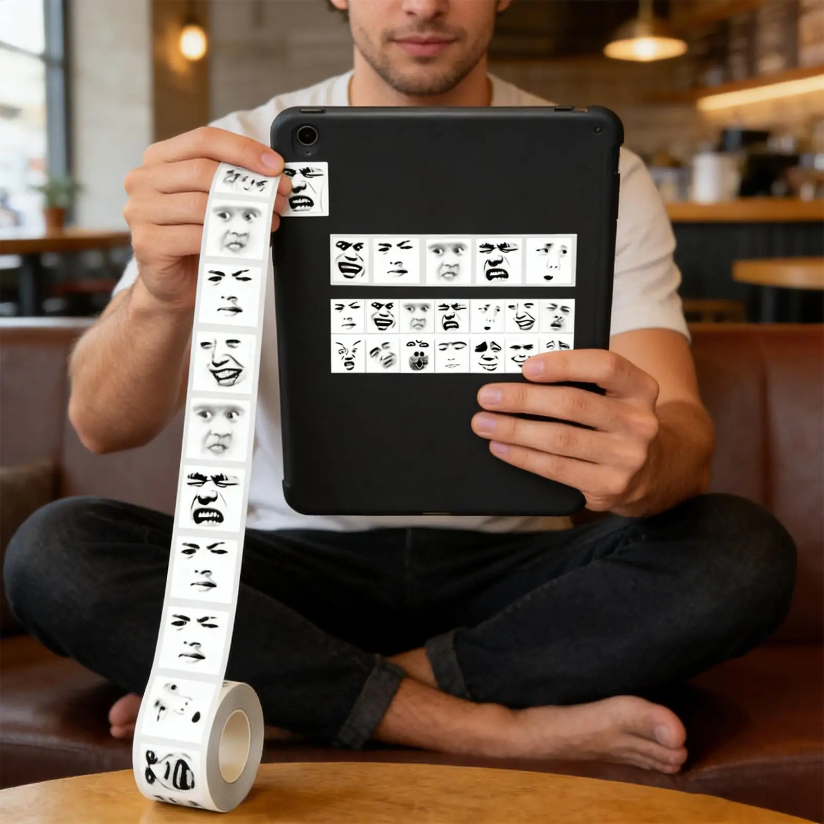 Adesivi Divertenti 500 Pezzi Impermeabili Decalcomanie Esilaranti Adesivi Meme per Bambini per Compleanni Scuola Vacanze Ufficio Feste Laptop