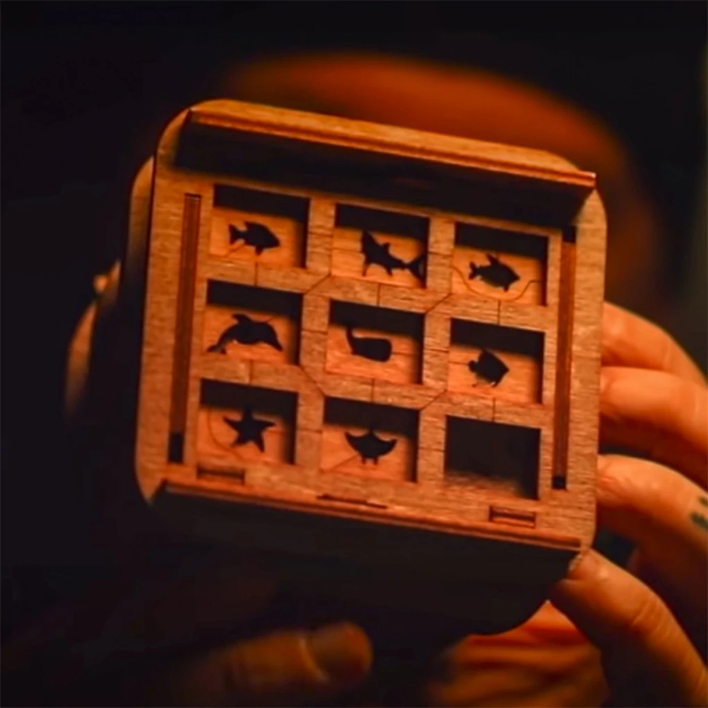 Zabawki edukacyjne stymulujące kreatywność z drewnianymi puzzlami 3D, prezenty, drewniane puzzle 3D w pudełku, zabawne gry.