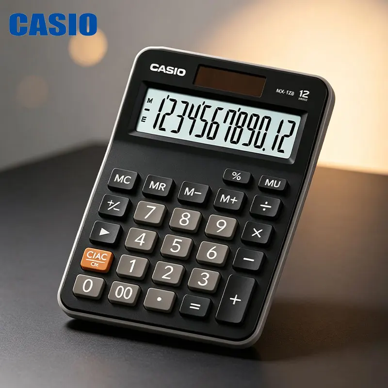 Casio MX-12B/GX-12B/FX-999CN CW/FX-991CN CW High Quality Business Calculator Rebound Smooth Keys Enterprise Procurement Office