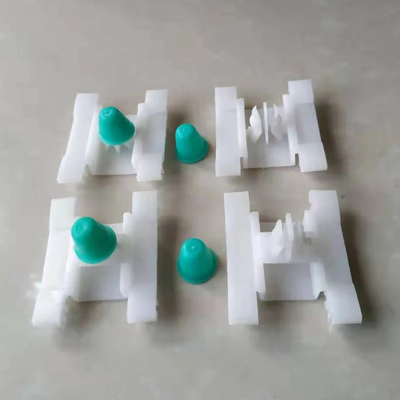 

10Pcs Plastic Car Door Trim Bump Strip Clips Molding Short Stem Fit for VW Volkswagen Golf MK3 Auto Fastener