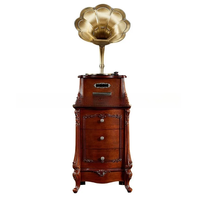 Gramophone Chinese living room retro living room record player household old vinyl record player
