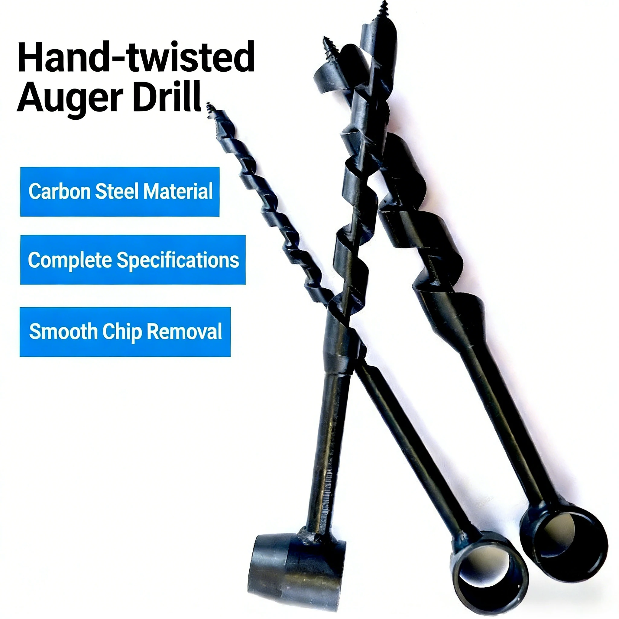 160mm Outdoor Survival Drill Auger Wrench Survival Gear Tool Sports Jungle Crafts Camping Bushcraft Accessories