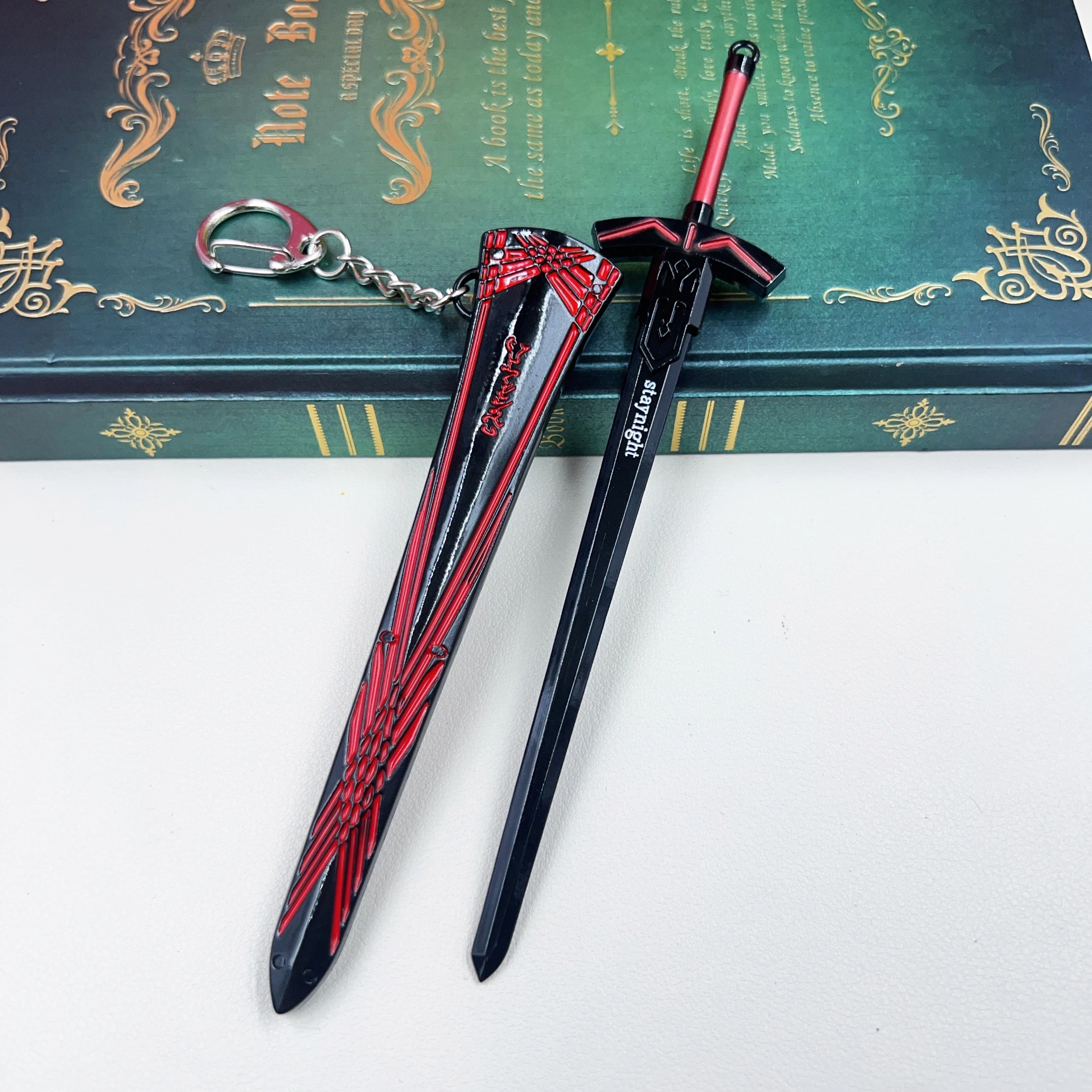 Anime 16cm Mini Sword Keychain From Fate/Stay Night Alter Saber