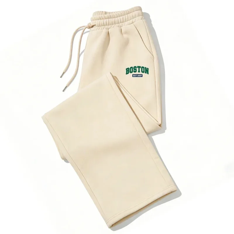 Men's sports pants printed daily casual fashion pants sports jogging sweatshirt men's pants - Image 5
