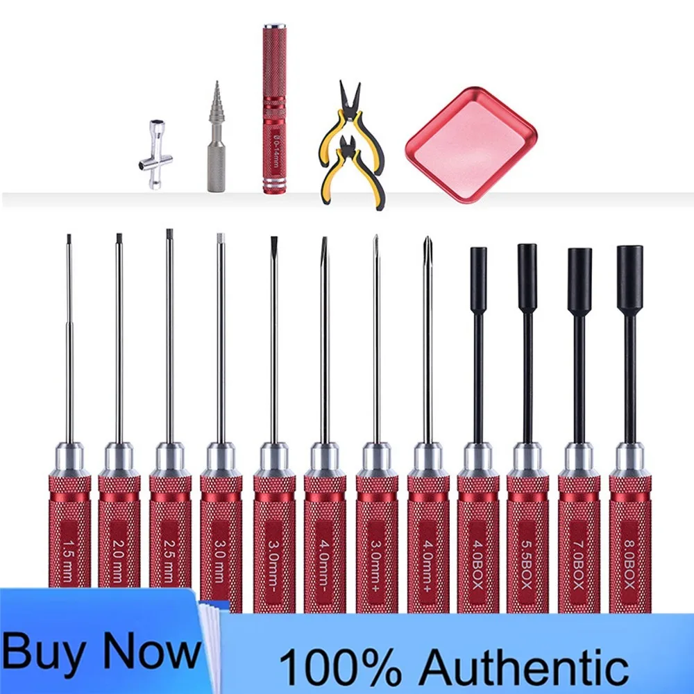 4/6/8/12-in-1 Screwdriver Set Precision RC Repair Tool Kit For Car Drone Plane Racing Parts