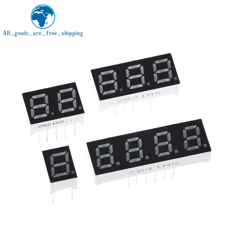1/10PCS 0.28 Inch Digital Tube LED Display 1Bit 2Bit 3Bit 4Bit Display Common Anode / Cathode 0.28" 7 Segment Led Display Board