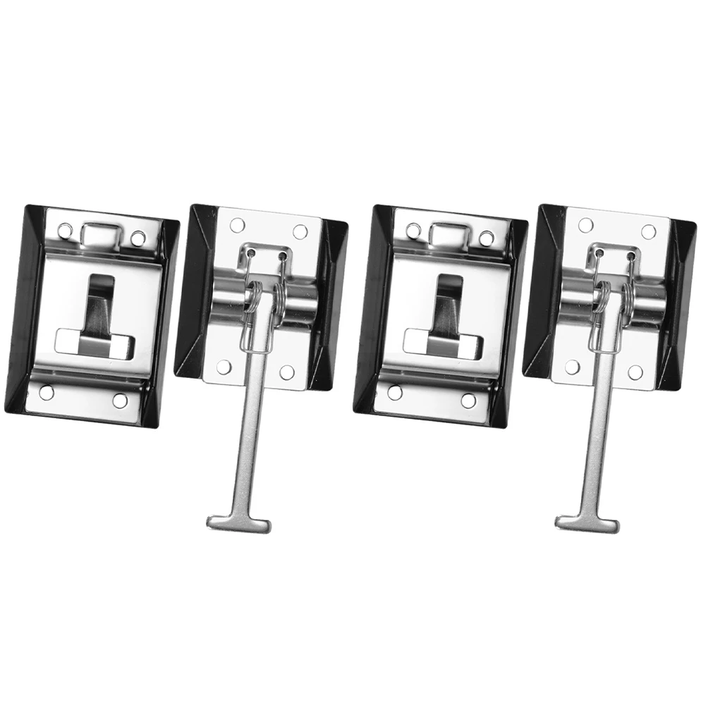 

Сменный сверхмощный металлический дверной замок из нержавеющей стали 304, дверной зажим для украшения интерьера кемпера на колесах