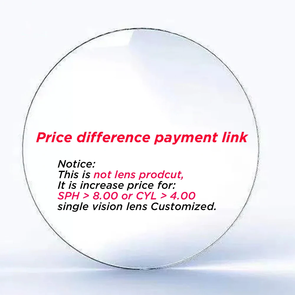 Link for paying additional postage/price difference.