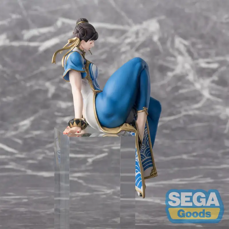 

В наличии оригинальный SEGA Street Fighter 6 Chokonose Chun-Li ПВХ 14 см фигурка модель аниме стопор для лапши игрушка подарок коллекционер