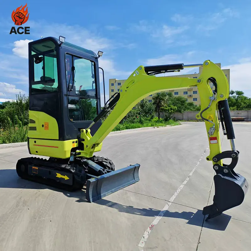 

Free Shipping Crawler 2ton Mini Excavator kubota bagger excavator mini digger 1 ton farm garden Mini Excavator for customized