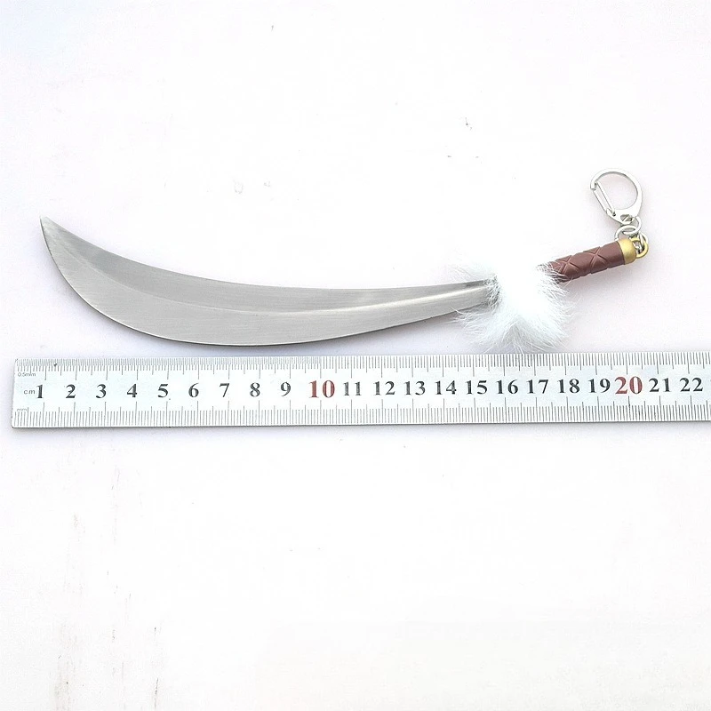 21 centimetri Sesshoumaru Tessaiga Spada Modello In Lega di Metallo Giocattolo Vacanza Portachiavi Gioco Periferico Anime Manga Collezione Regalo Giocattolo per Il Ragazzo