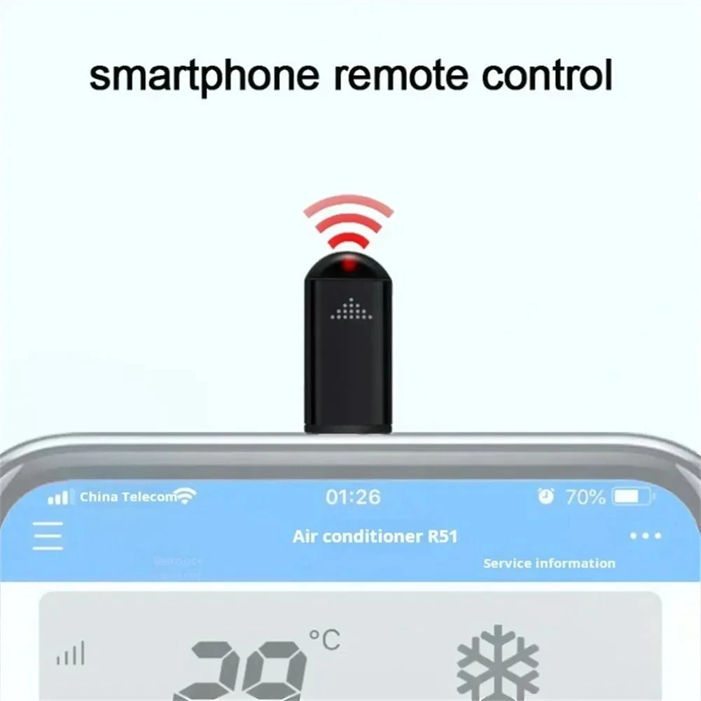 FULL-Smartphone Infrared Transmitter Adapter Smartphone Infrared Remote Widly Ccompatibility