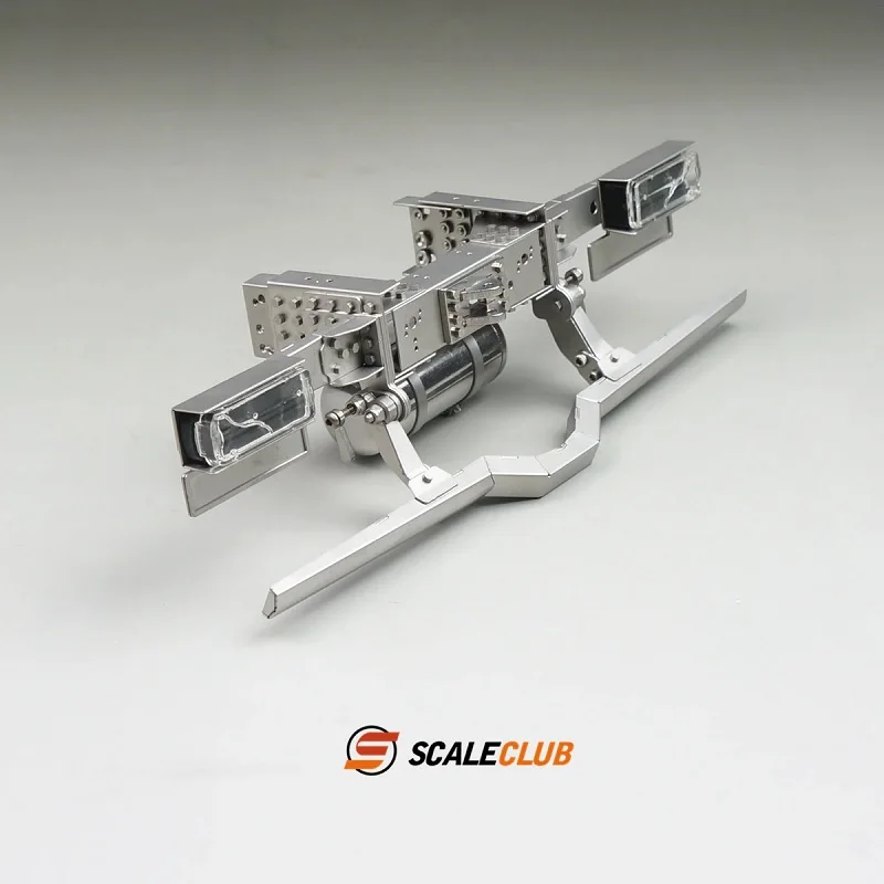 RC Scaleclub 1/14 Truck Tail Beam Light Bumper Set for Tamiya Dump Truck for Scania MAN Volvo Trailer Tipper DIY Parts