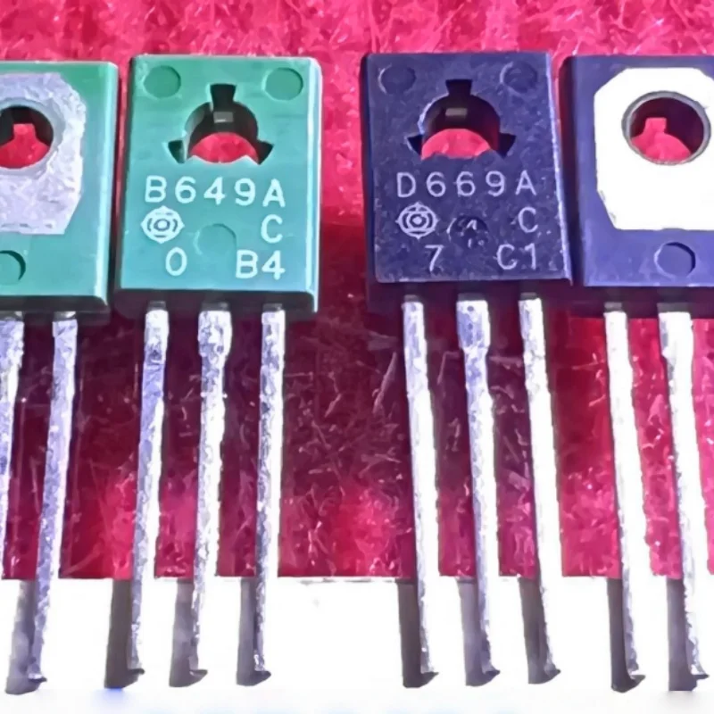 10 пар B649A D669A 2SB649A 2SD669A черный и зеленый, подлинный, новый, оригинальный