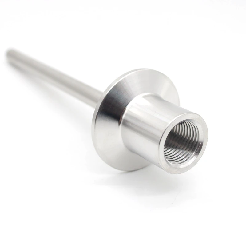 SAP Stainless Thermowell with Clamp 50.5mm and Female NPT 1/2\