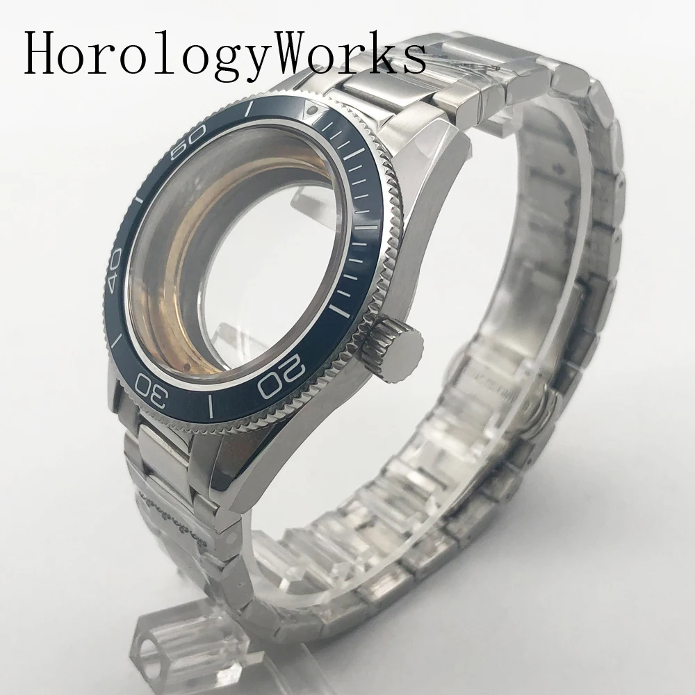 

Корпус 41 мм с сапфировым стеклом подходит для механизма ETA2836 NH35/NH36 Miyota8205/8215/821A ST1612