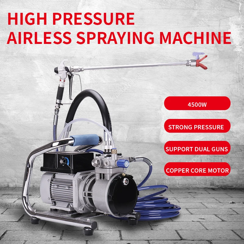 Handheld Convenient High-pressure Airless Spraying Machine Latex Paint Household Paint Sprayer Machine Power Spray Gun