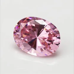 HUGE Unheated 56.58ct VVS Pink Zircon Oval 18X25MM Oval Cut AAAA+Loose Gemstone Custom High Jewelry Shape Friend Gift Giving