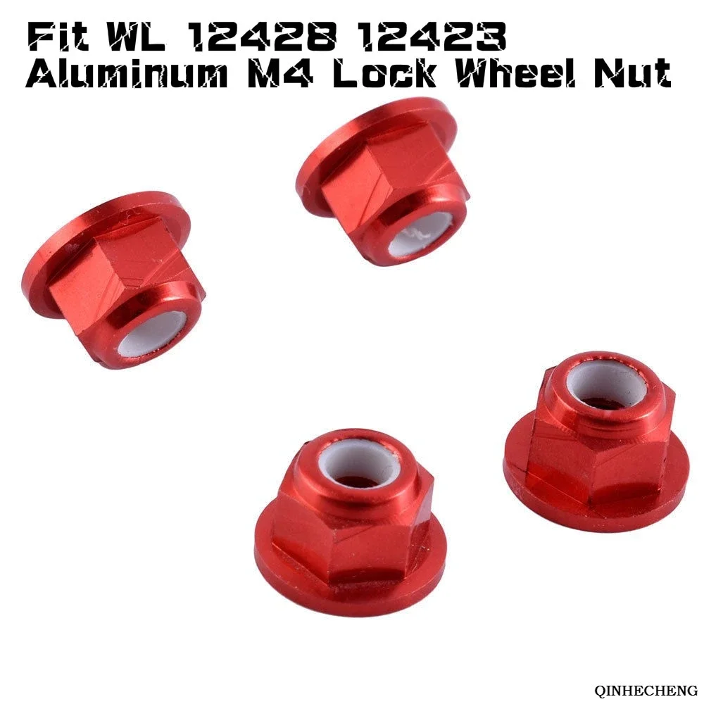 

RC 0119 Aluminum M4 Lock Wheel Nut 4P Fit WLtoys 1/12 12428 12423