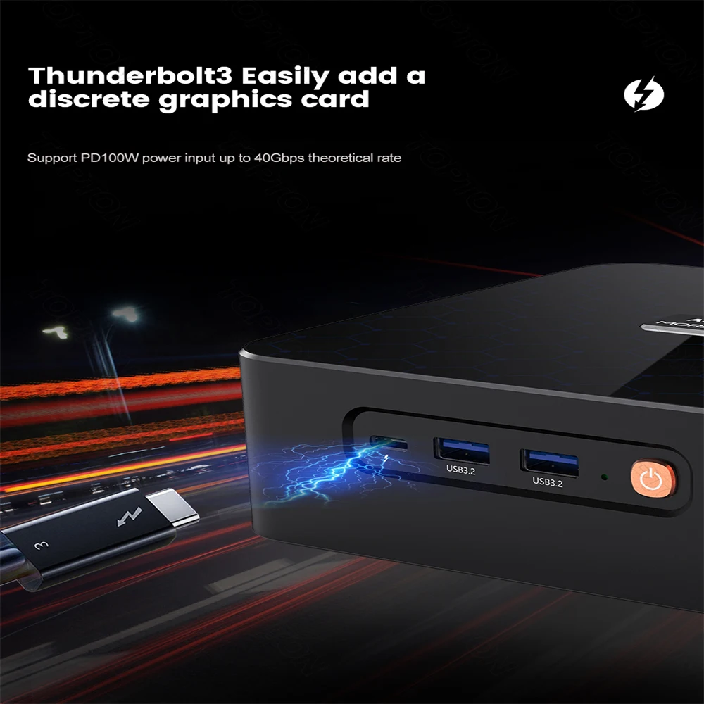 Amd Mini Pc 6nm Ryzen 9 6900HX R7 Pro 6800H Gaming Computer Windows 11 Pro DDR5 4800Mhz PCIe4.0x4 2X2.5G Lan 2X8K Uhd Htpc WiFi6