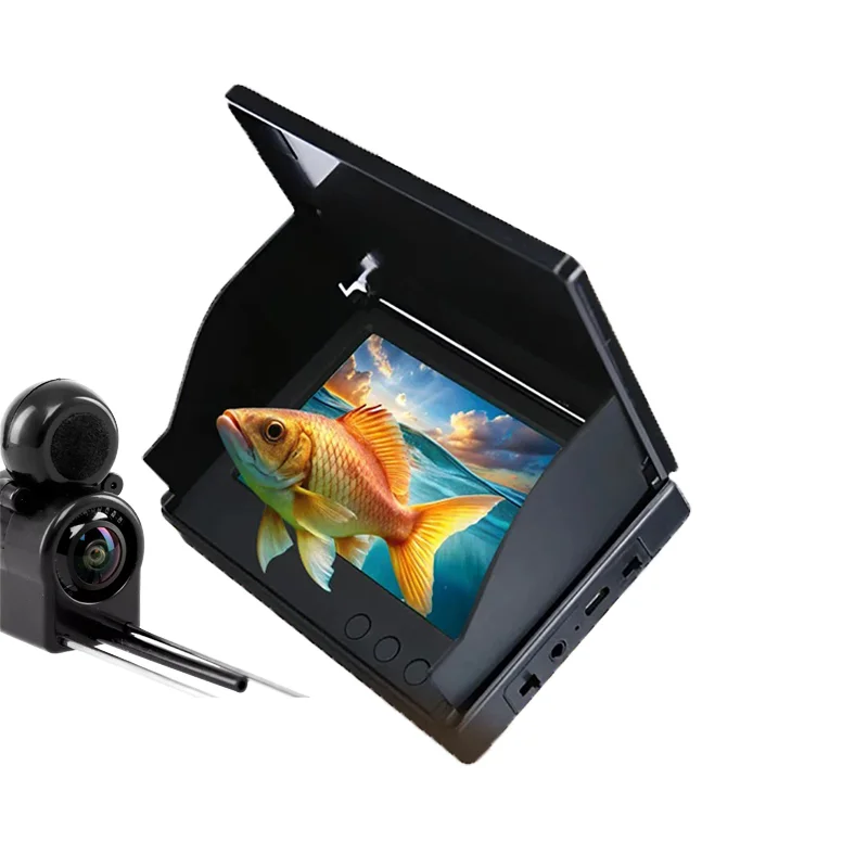 

4.3 Inch LCD Monitor IP68 Waterproof Night Vision Underwater Fishing Camera 20M 1000TVL Video Fish Finder for Winter Fishing
