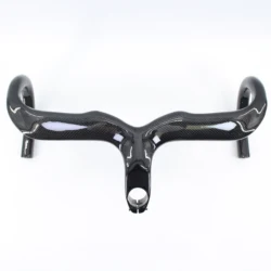 Newest Full Carbon Bicycle Handlebar 3K Full Carbon Road Bike Handlebar Integrated with Computer Stent Holes